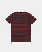 MENS ANGEL SIOUX SS TEE RED STRIPE TEES
