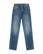 Mens Anti K Antique Kraft Relaxed Denim Jeans - Denim