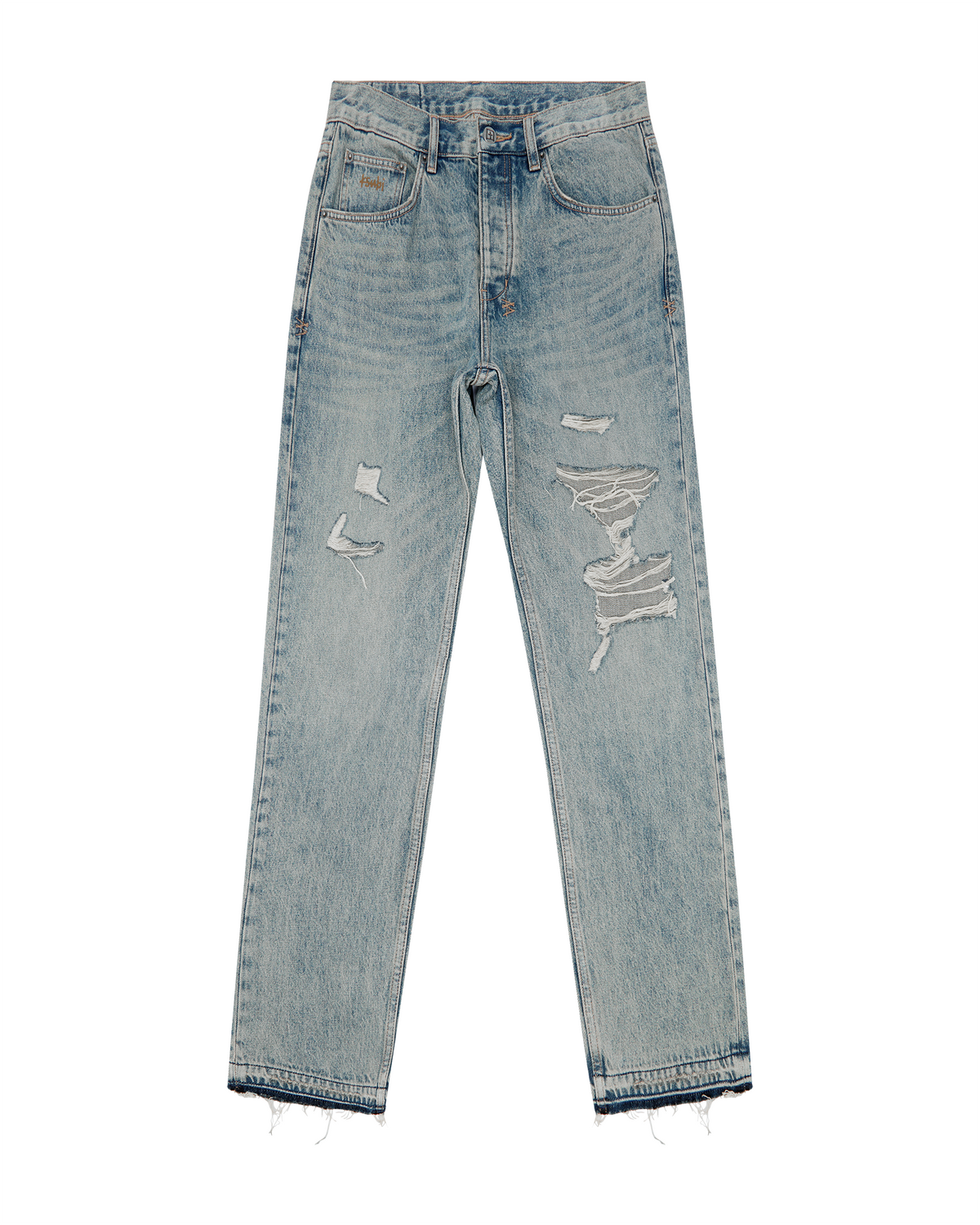 Mens Anti K Stagelight Trashed Relaxed Denim Jeans | Ksubi ++