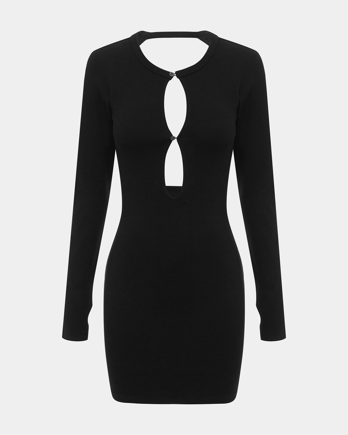 long sleeve keyhole dress Karma Back Sequin Gold Featuring a high neck and long sleeves Dorothy Perkins Women's Keyhole Long