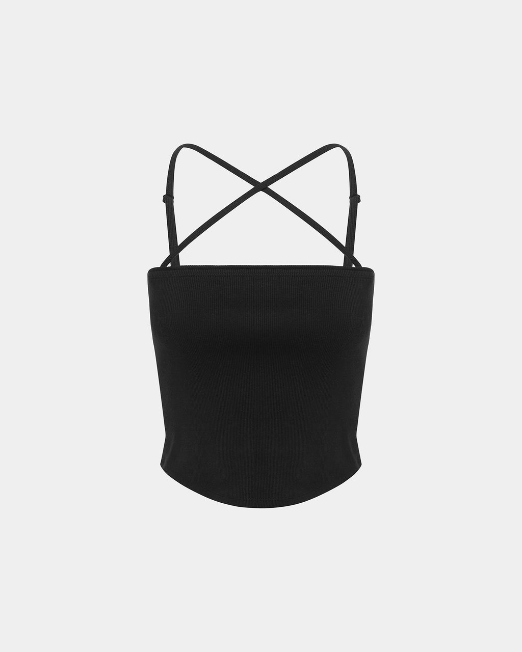 WOMENS ARISE TUBE TOP BLACK FASHION TOPS