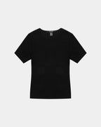 Womens Arise Tee Black Fitted Tees - Black