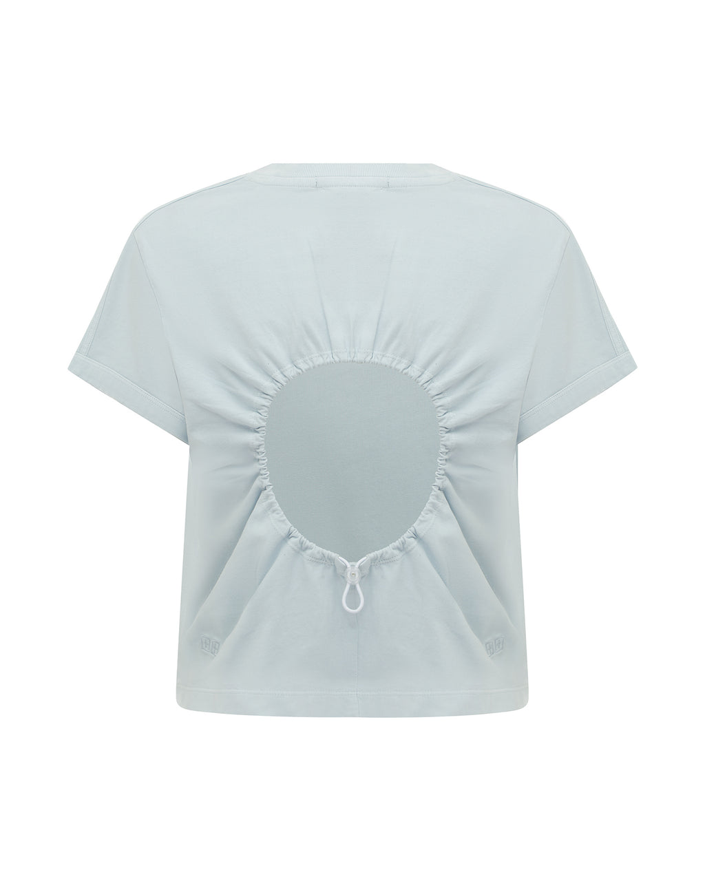 WOMENS ART TRIP SHRUNKEN CUT OUT TEE ICE MIST TEES