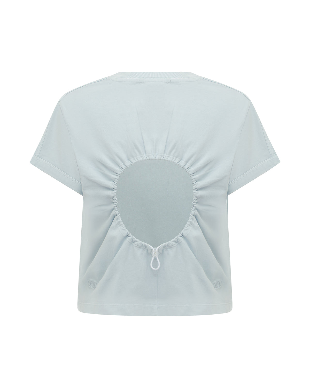 WOMENS ART TRIP SHRUNKEN CUT OUT TEE ICE MIST TEES