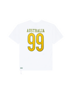 MENS AUS EKCESS SS TEE TRU WHITE TEES