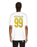 MENS AUS EKCESS SS TEE TRU WHITE TEES