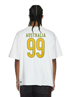 Mens Aus Ekcess Ss Tee Tru White Tees - White