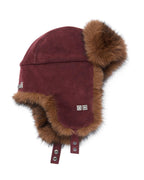 TRAPPER HAT MERLOT FLOCK HEADWEAR