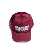 Low Profile Cap Red Plaid Regular Headwear - Red