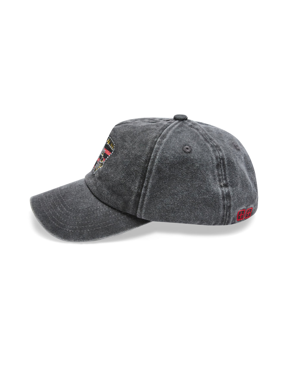 Shield Low Profile Trucker Cap Charcoal Regular Headwear - Grey