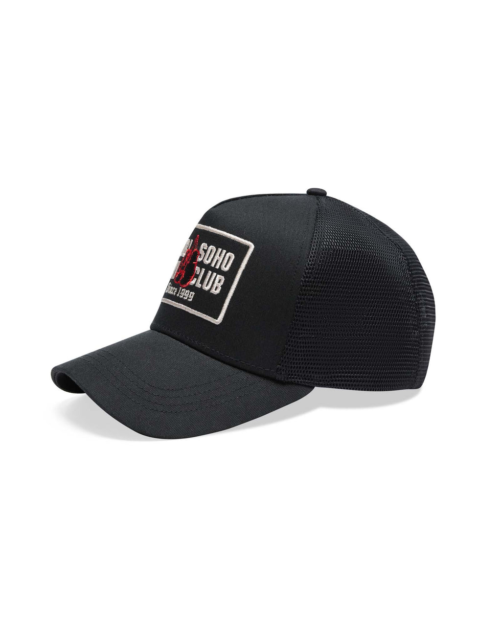 Club Hi Profile Trucker Black Accessories - Black