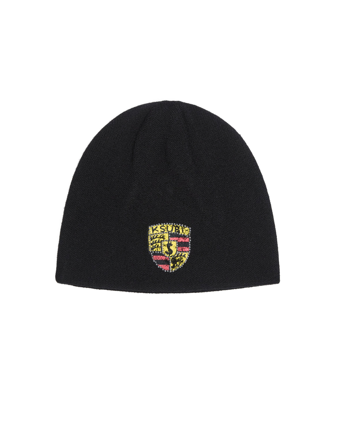 Shield Beanie Black Regular Headwear - Black