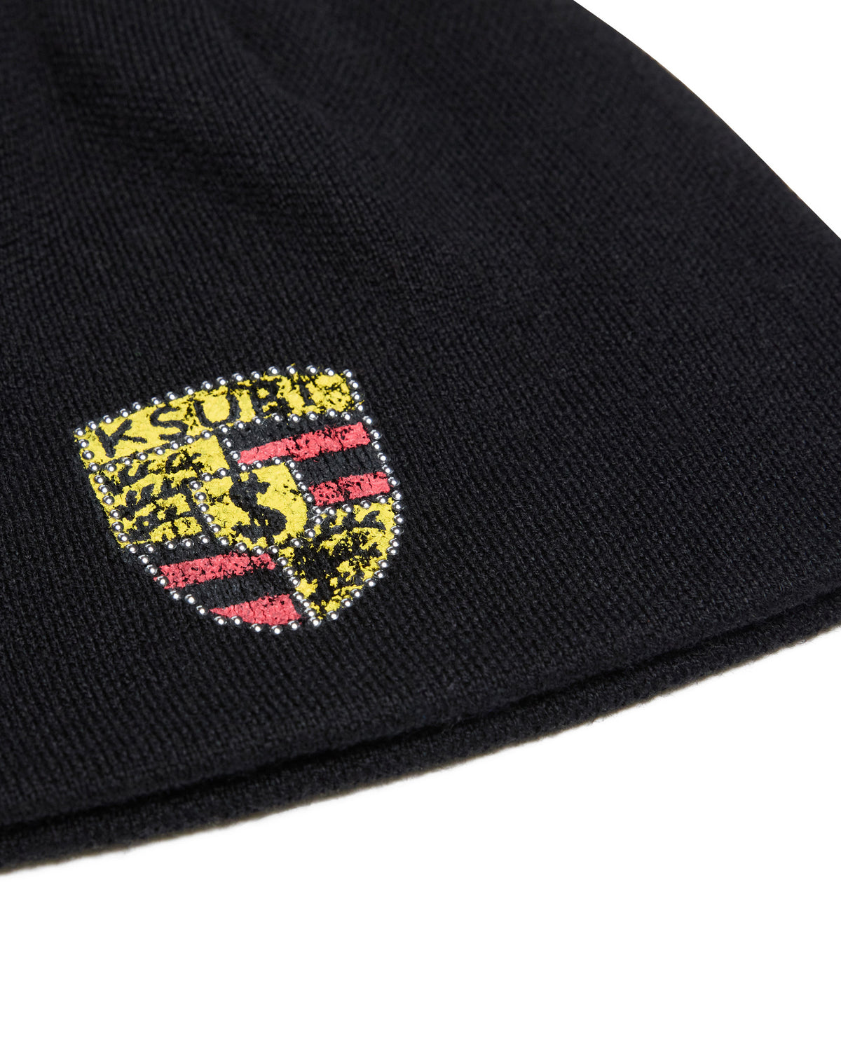 Shield Beanie Black Regular Headwear - Black