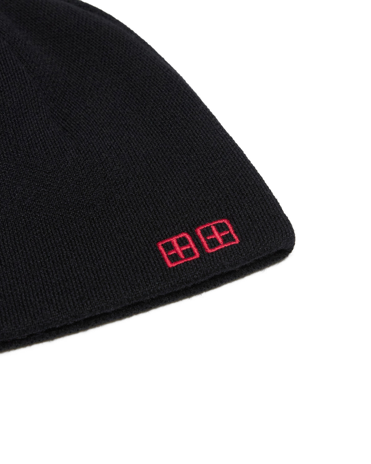 Shield Beanie Black Regular Headwear - Black