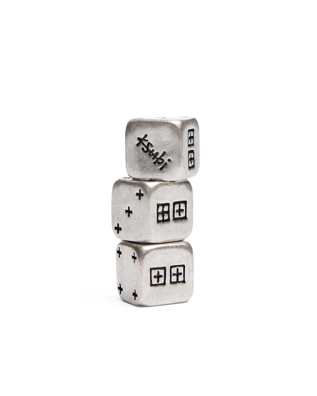 Cee-lo Dice Set Gifting - Silver