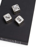 Cee-lo Dice Set Gifting - Silver
