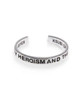 ROYALTY CUFF SILVER