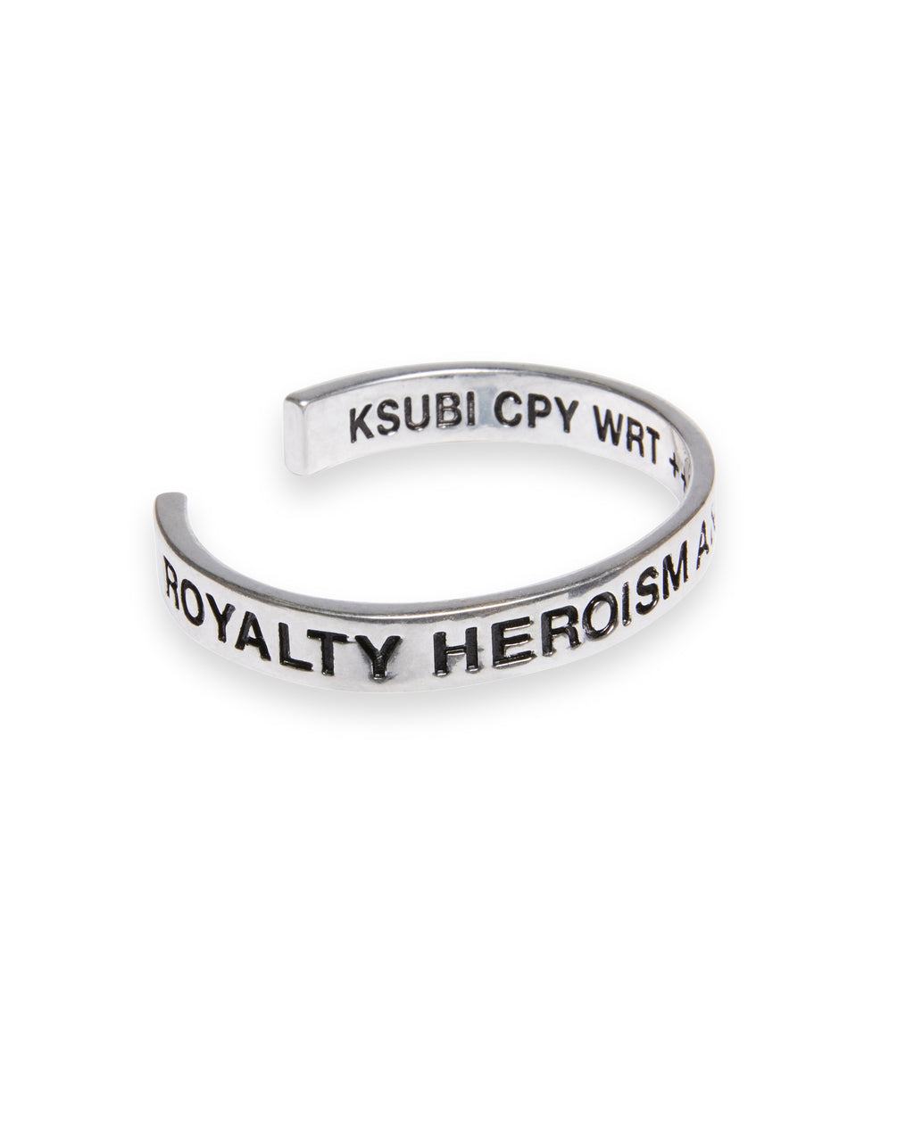Royalty Cuff Silver Regular Jewellery - Silver