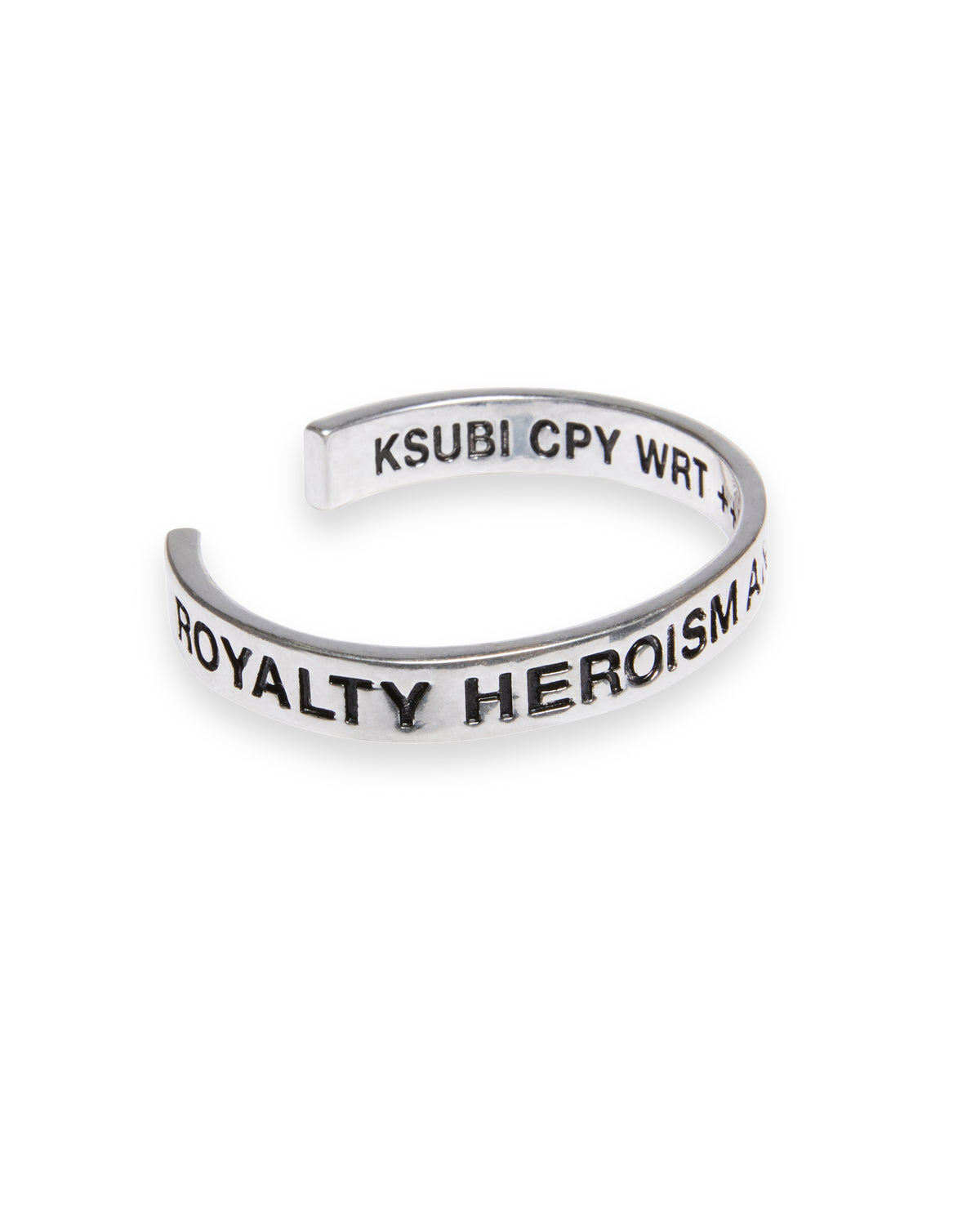 Royalty Cuff Silver Regular Jewellery - Silver