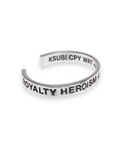 Royalty Cuff Silver Regular Jewellery - Silver