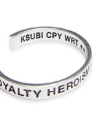 Royalty Cuff Silver Regular Jewellery - Silver