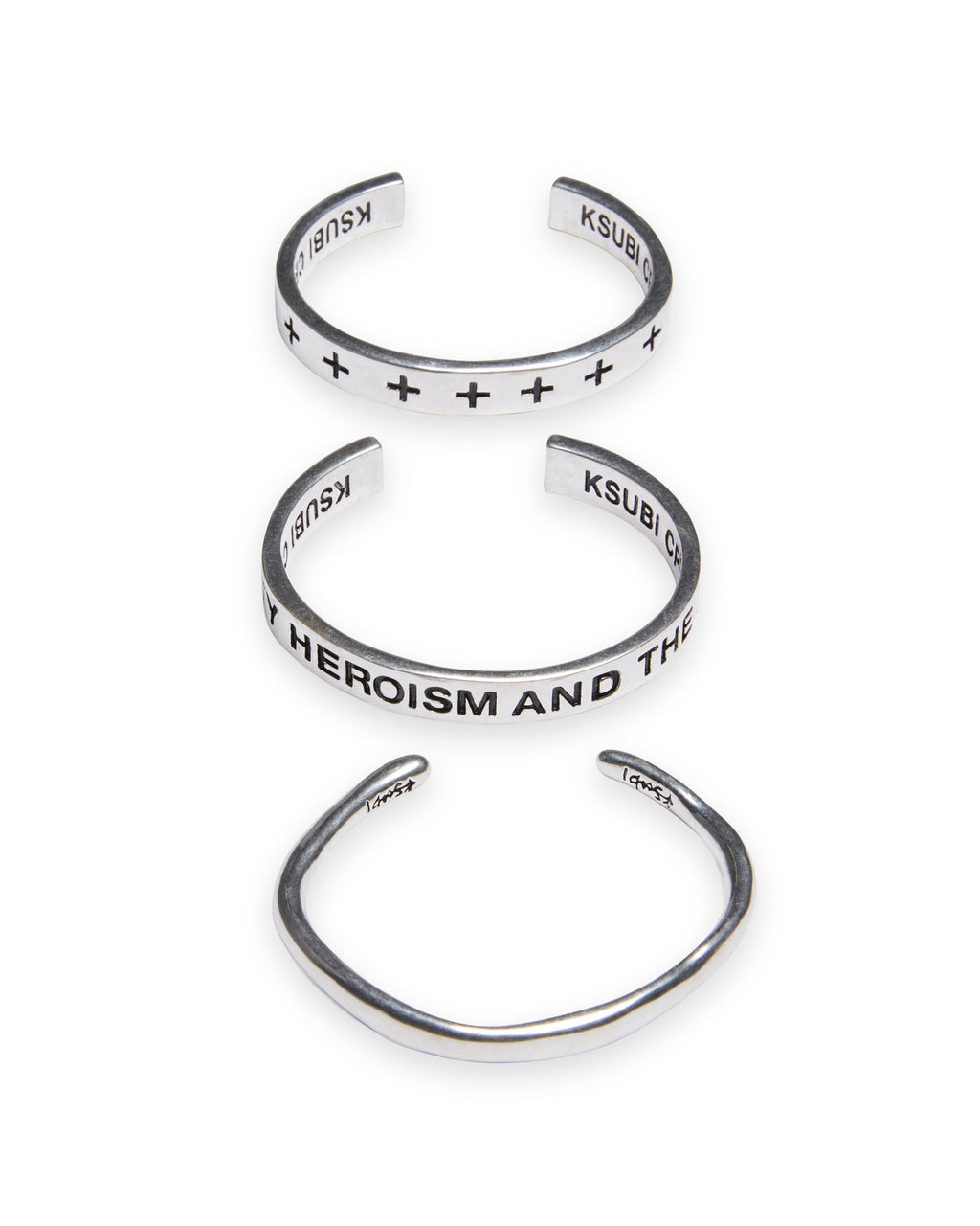 Royalty Cuff Silver Regular Jewellery - Silver