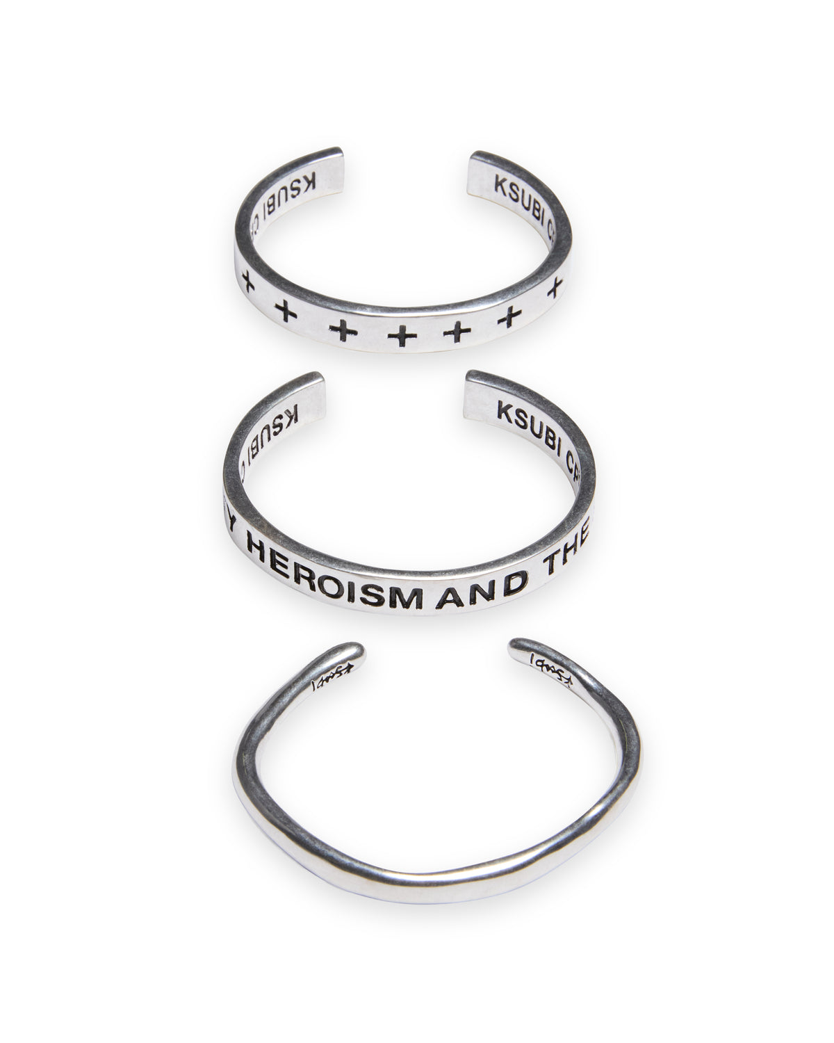 Royalty Cuff Silver Regular Jewellery - Silver