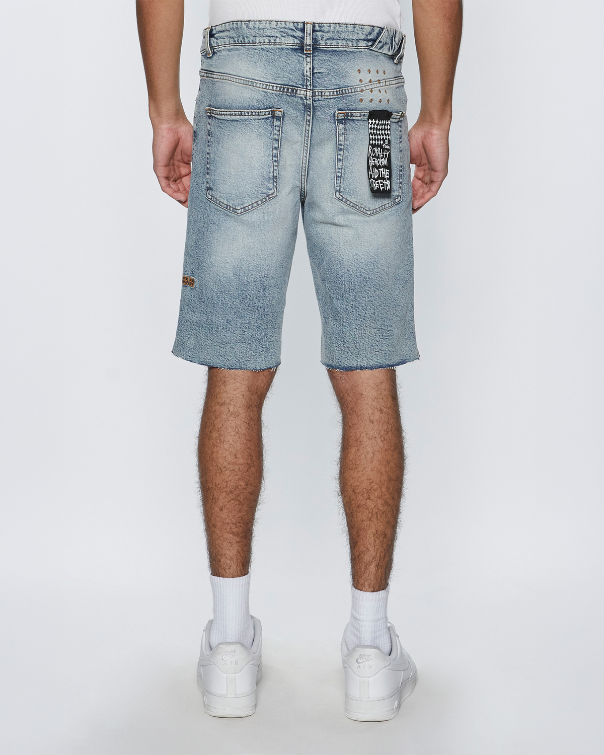 Mens Chopper Short Rogue Blue Slim Walkshorts - Denim