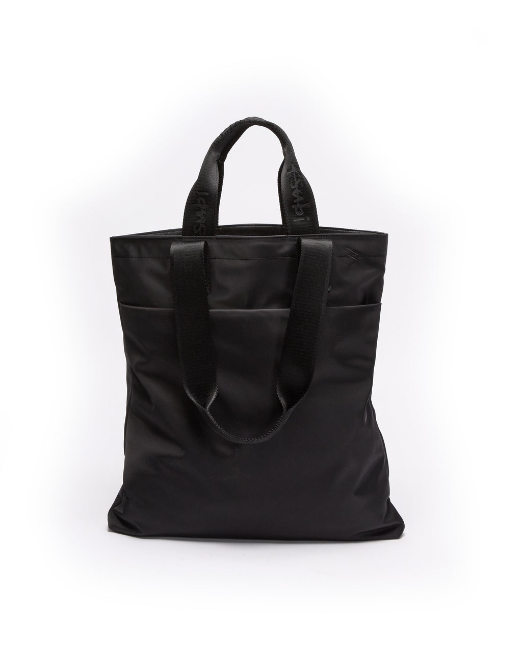 Made In Heaven Nylon Leather Tote Black Bags - Black