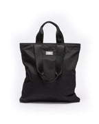 Made In Heaven Nylon Leather Tote Black Bags - Black