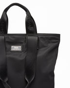 Made In Heaven Nylon Leather Tote Black Bags - Black