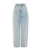 Womens Baggy Jean Rollin Baggy Denim Jeans - Denim