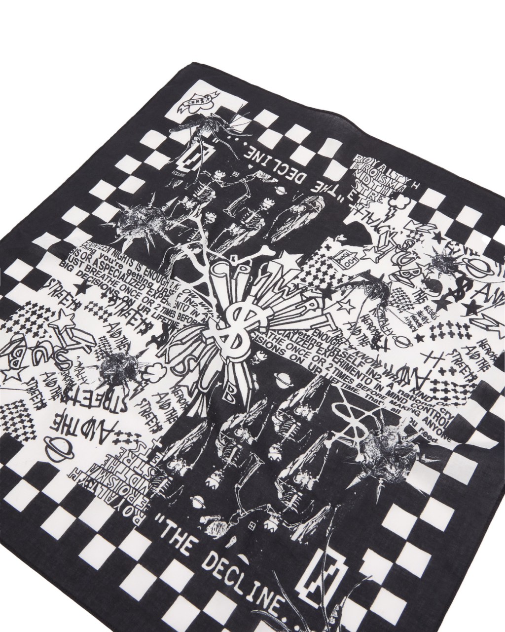 DEATH MACHINE BANDANA BLACK ACCESSORIES