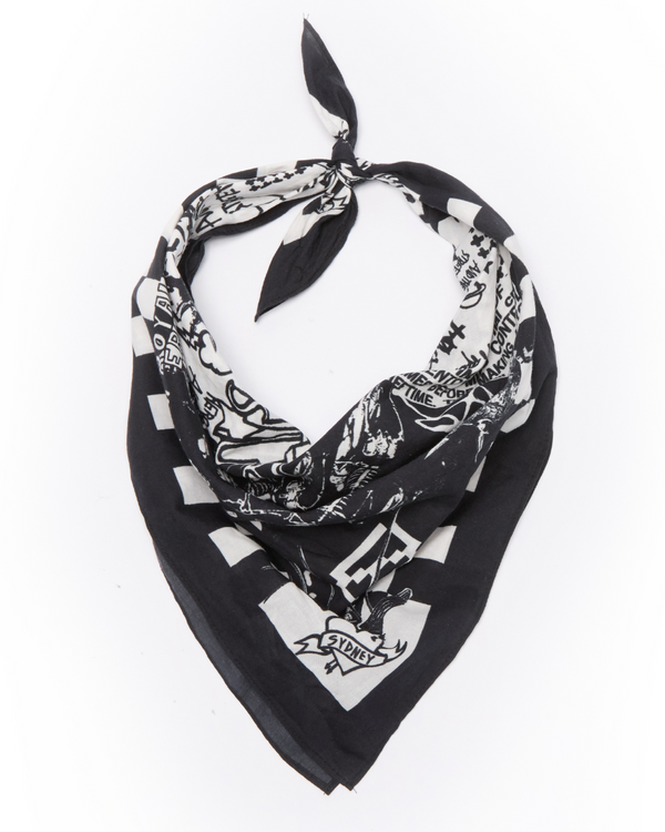 Death Machine Bandana Black | Ksubi ++