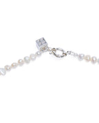Pearl Spike Necklace Jewellery - Silver