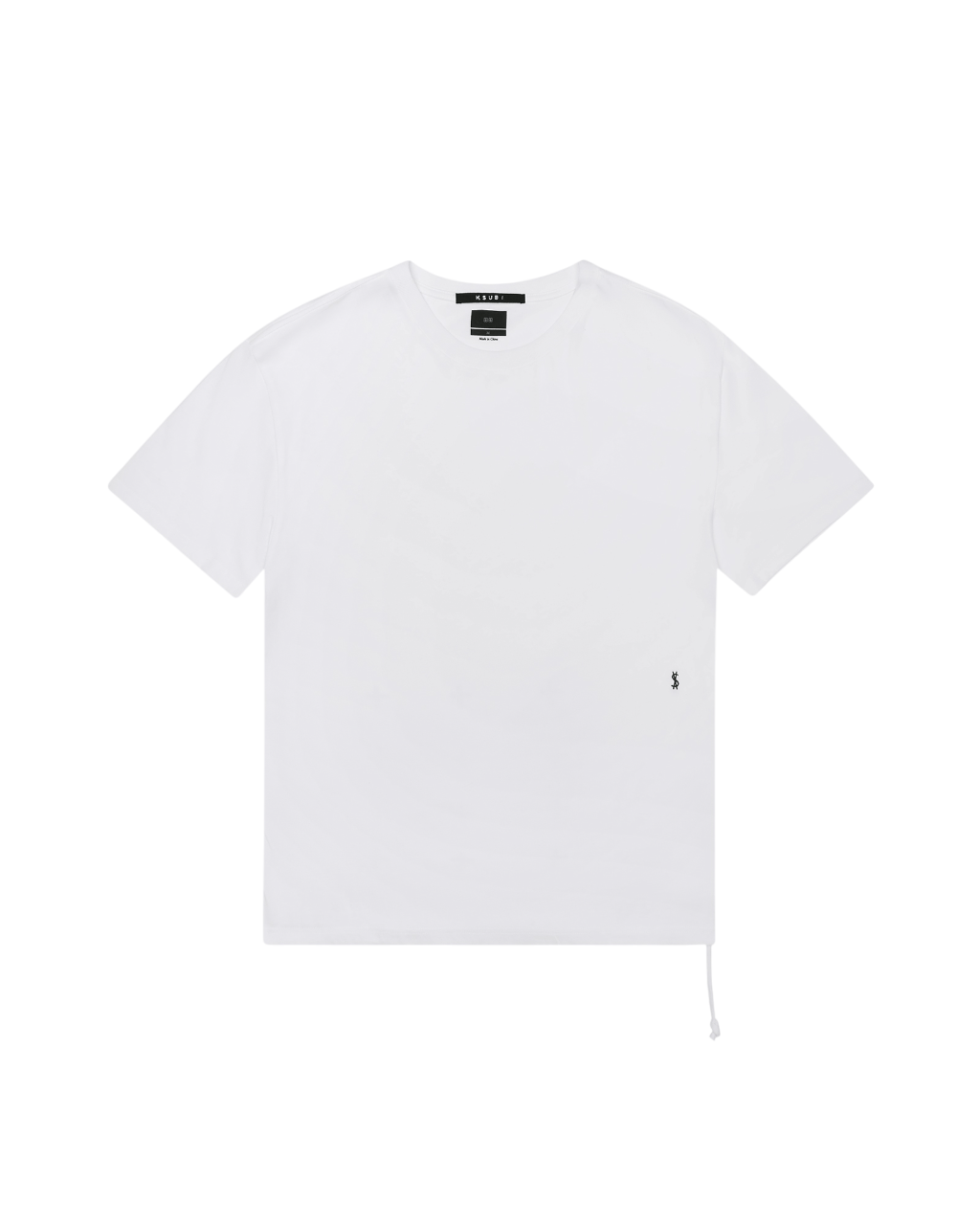 Mens 4 X 4 Biggie Ss Tee Optic White Tees | Ksubi ++