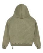 Mens Blasted Ekcess Hoodie Outback Oversized Fleece - Green