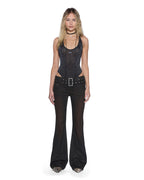 WOMENS LARA BODYSUIT SILVER FASHION TOPS
