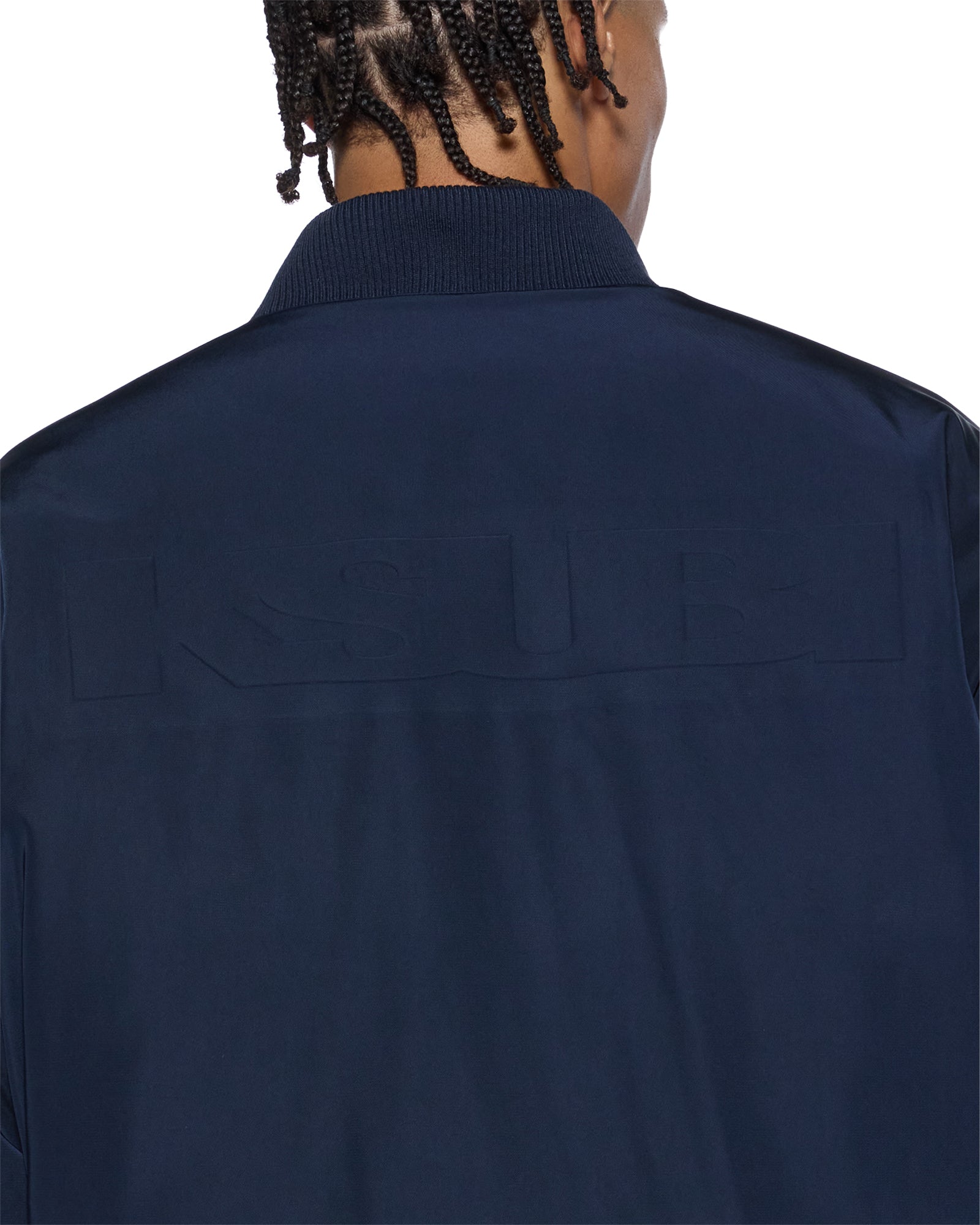 MENS INTRUDER BOMBER JACKET NAVY JACKETS