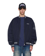 MENS ROYALTY MA-1 BOMBER NAVY JACKETS