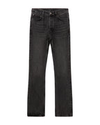 Mens Bronko Blakk Rokk Bootcut Denim Jeans - Black