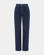 Womens Brooklyn Carpenter Legacy Straight Denim Jeans - Denim