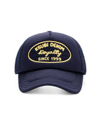 MECHANIC CHAINSTITCH CAP NAVY HEADWEAR