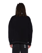 MENS PLAYOFF CARDIGAN BLACK KNITWEAR