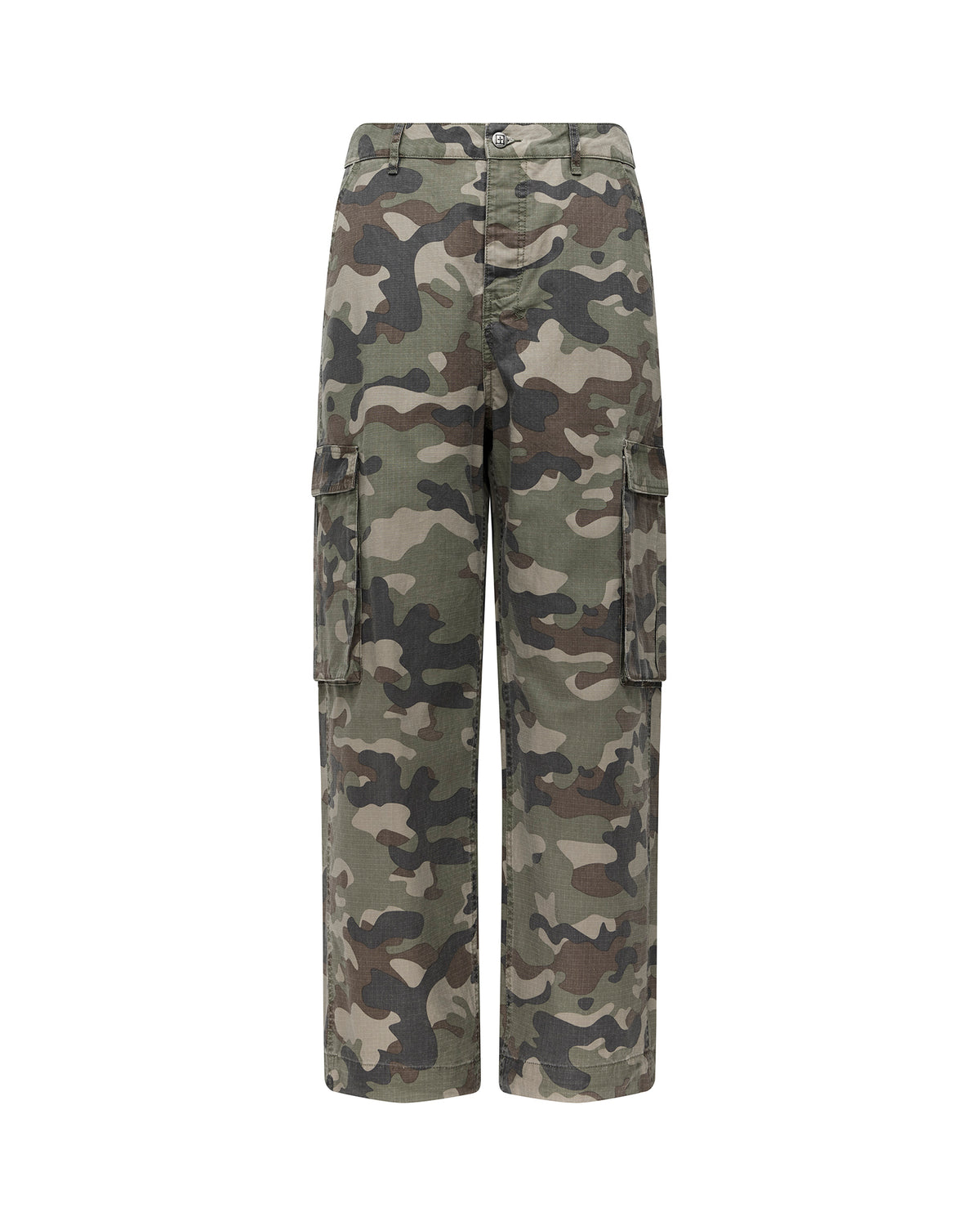 Mens Maxx Fugitive Cargo Kammo Oversized Pants - Green