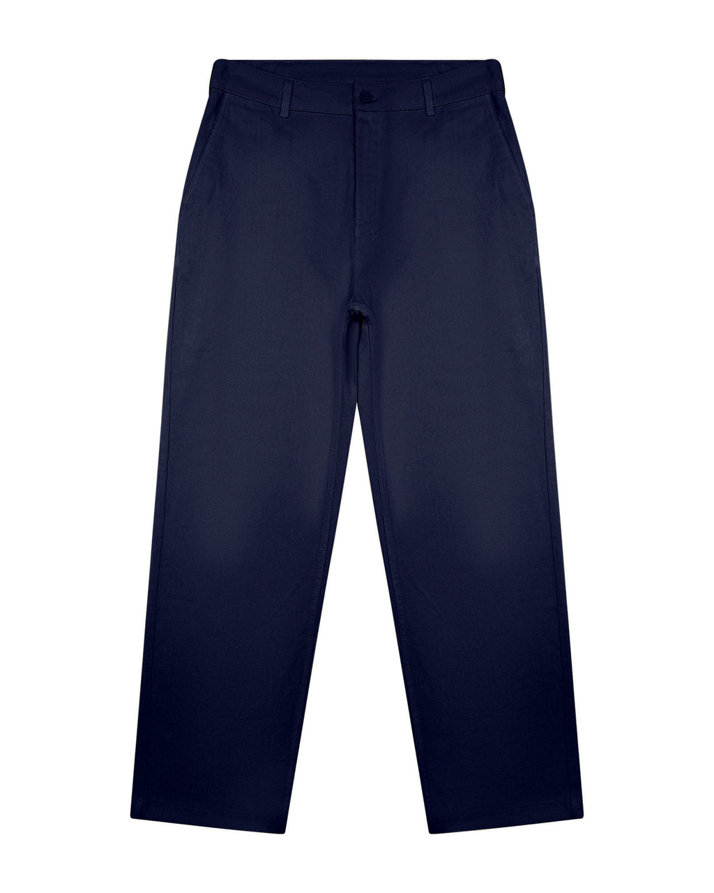 Mens Rival Chino Trouser Navy Straight Pants - Navy