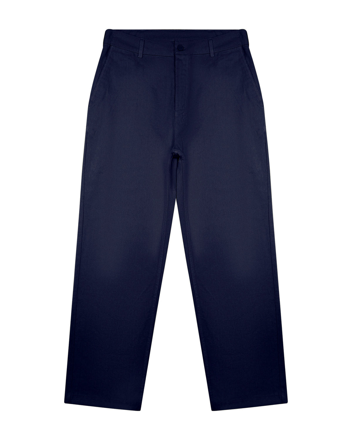 Mens Rival Chino Trouser Navy Straight Pants - Navy