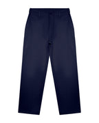 Mens Rival Chino Trouser Navy Straight Pants - Navy