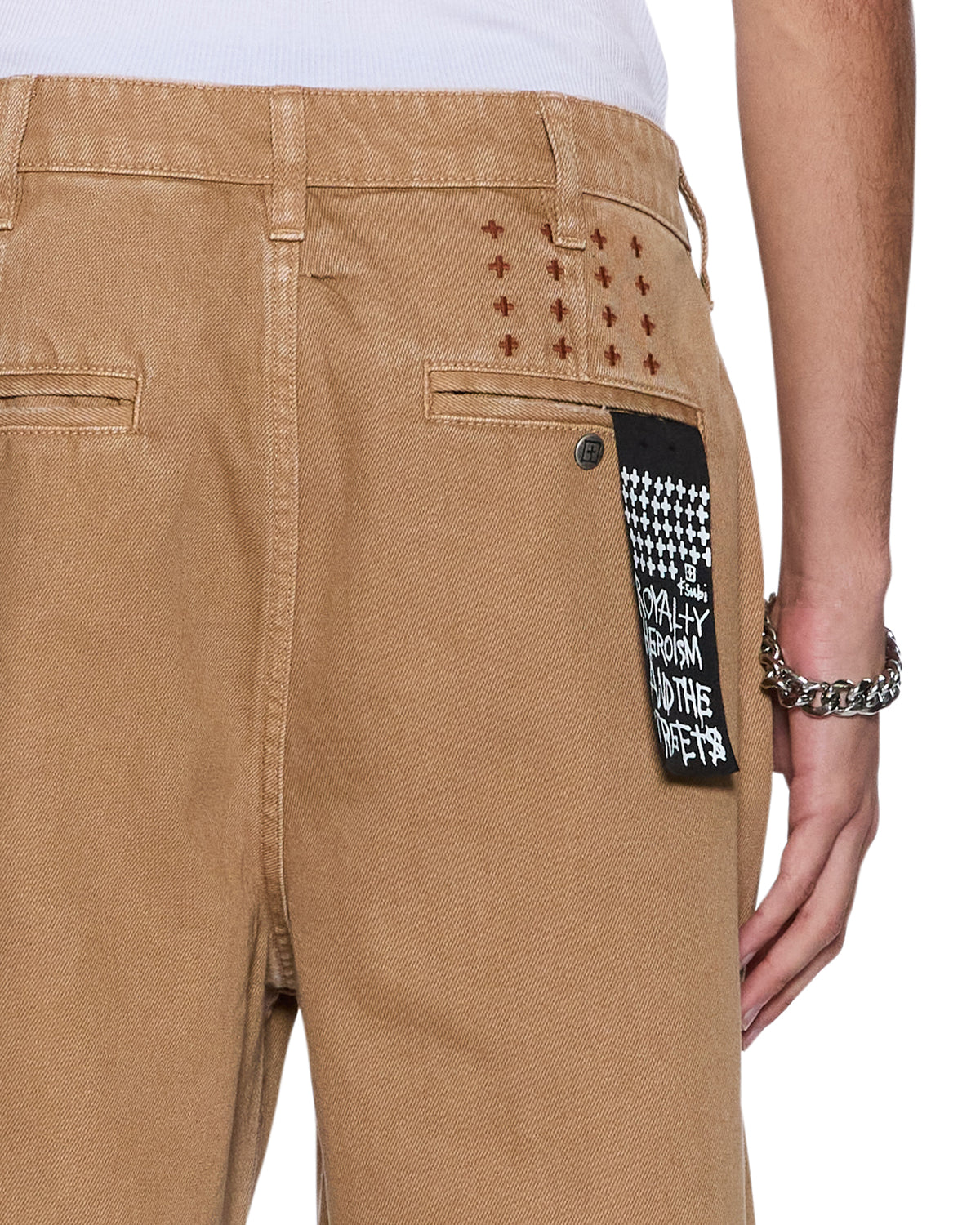 MENS RIVAL CHINO TROUSER DRIFTWOOD PANTS