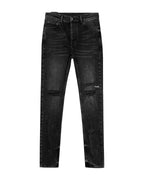 Mens Chitch Blakk Rokk Slim Denim Jeans - Black